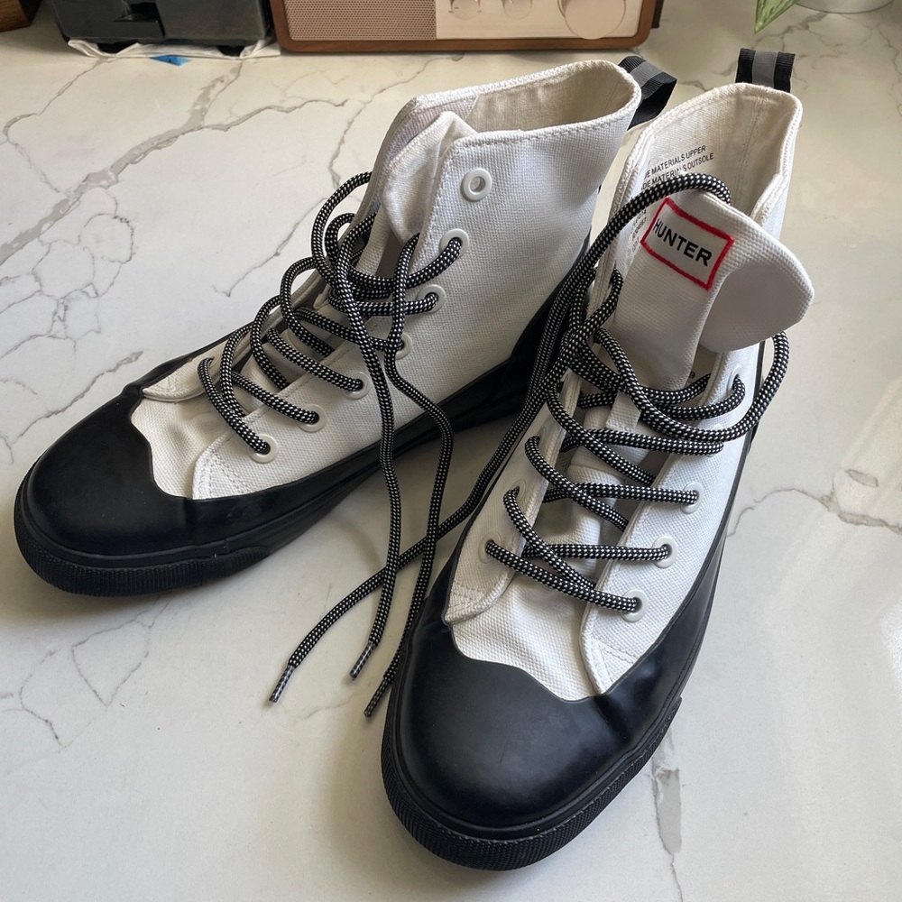 HUNTER x Target Unisex Dipped Canvas High Top Sneakers